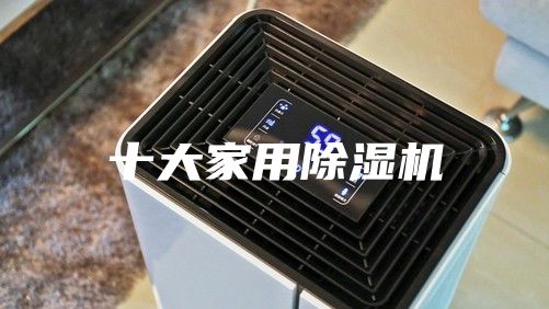 十大家用除濕機