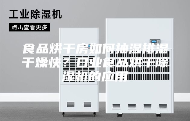 食品烘干房如何抽濕排濕干燥快？日業(yè)食品烘干除濕機的應用